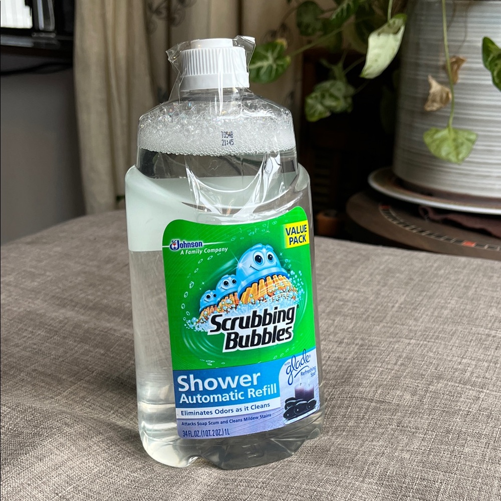 Scrubbing Bubbles Automatic Shower Cleaner Refill with Glade New 34 oz.